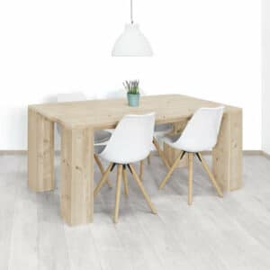 Steigerhouten tafel Chicago