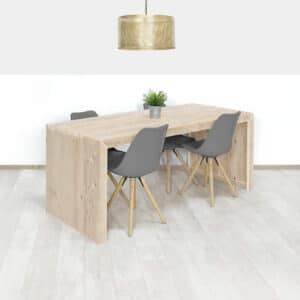 Steigerhouten tafel Miami