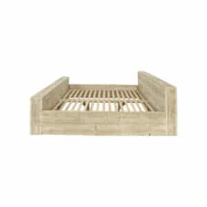 Steigerhouten bed Warwick