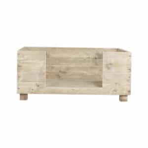 Steigerhouten hondenmand Hummer op pootjes