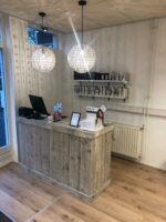 Steigerhouten toonbank Walla