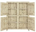 Steigerhouten kast Newport