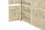 Steigerhouten kast Newport