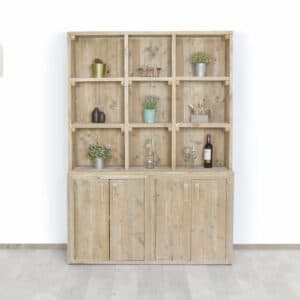 Steigerhouten kast Salinas