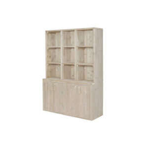 Steigerhouten kast Salinas