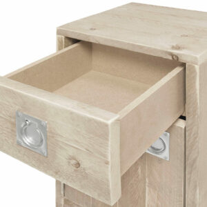 Steigerhouten nachtkastje Lando