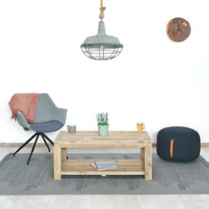 Steigerhouten salontafel Fresno