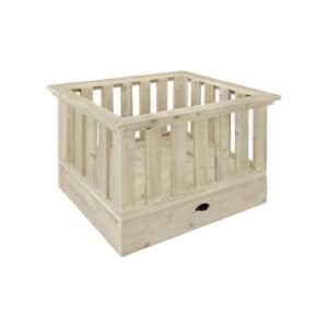 Steigerhouten box Falkenberg