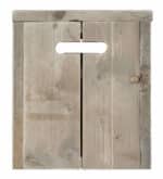 Steigerhouten krukje Ririe