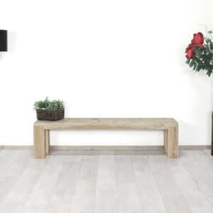 Steigerhouten bankje Carroll