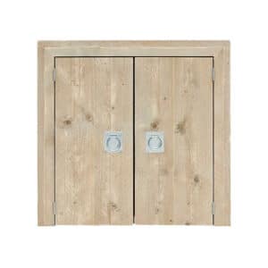 Steigerhouten kast Mesa