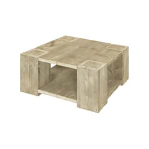 Steigerhouten salontafel Nedeva