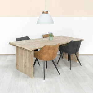 Steigerhouten tafel Fremont