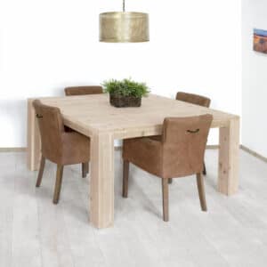 Steigerhouten tafel Tampa