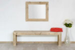 Steigerhouten bankje Moore