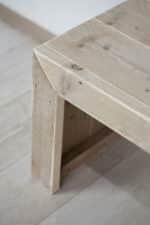 Steigerhouten bankje Moore