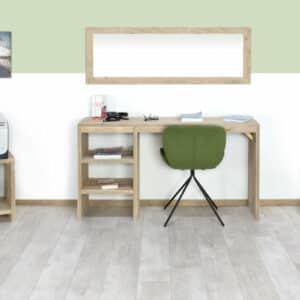 Steigerhouten bureau plano