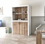 Steigerhouten kast Houma