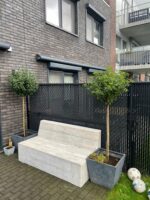 Steigerhouten bank Felida met opbergruimte