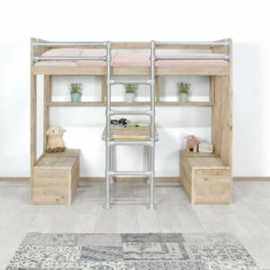 Steigerhouten hoogslaper Chico