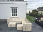 Steigerhouten Tuinset Melvern