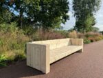 Steigerhouten tuinbank Rochester
