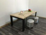 Steigerhouten tafel Lufkin