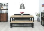 Steigerhouten tafel Norman