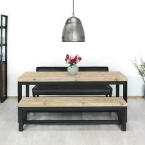 Steigerhouten tafel Norman