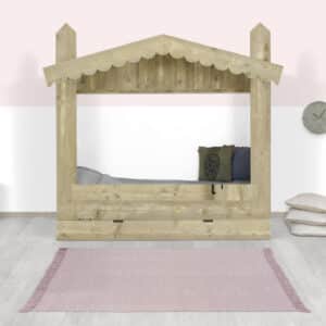 Steigerhouten bedstee Den Haag