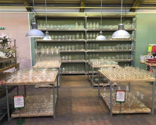 Steigerhouten winkel inrichting Tuinland