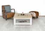 Steigerhouten salontafel Delhi