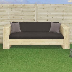 Steigerhouten tuinbank Buffalo