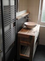 Steigerhouten badkamermeubel Spur