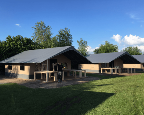 Steigerhouten meubilair Molencaten