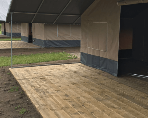 Steigrhouten inrichting Molencaten