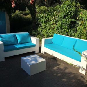 Steigerhouten tuinbank Erie