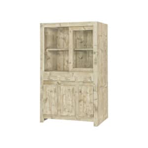 Steigerhouten buffetkast Chromo