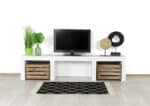 Steigerhouten TV meubel Maine met fruitkisten