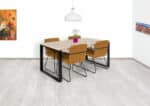 Steigerhouten tafel Clover