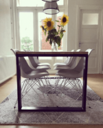 Steigerhouten tafel Clover