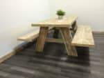 Picknick steigerhouten tafel Stokane