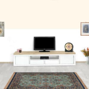 Steigerhouten TV meubel Hulen