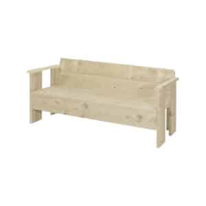 Steigerhouten tuinbank Zell