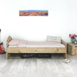 Steigerhouten bed Coolin