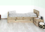 Steigerhouten bed Destin
