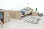 Steigerhouten kinderbed Lankin