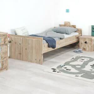 Steigerhouten kinderbed Lankin