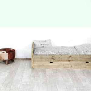 Steigerhouten bed Destin