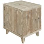 Steigerhouten nachtkastje Reva